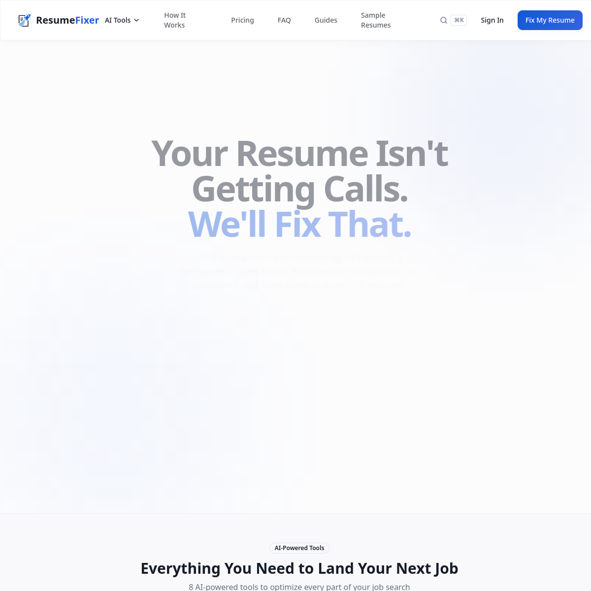 Resumefixer