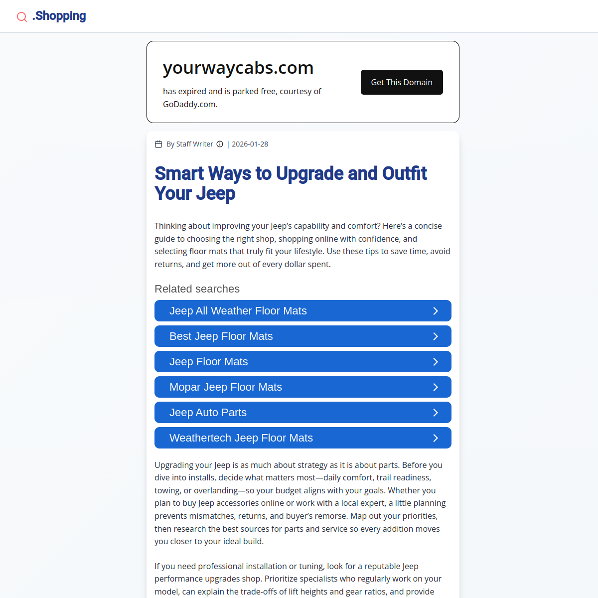 Yourwaycabs